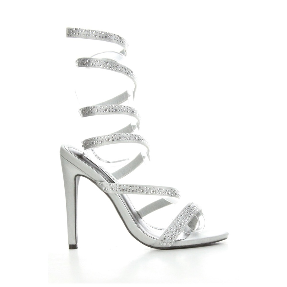 Cape Robbin Alza Spiral Wrap Sandals